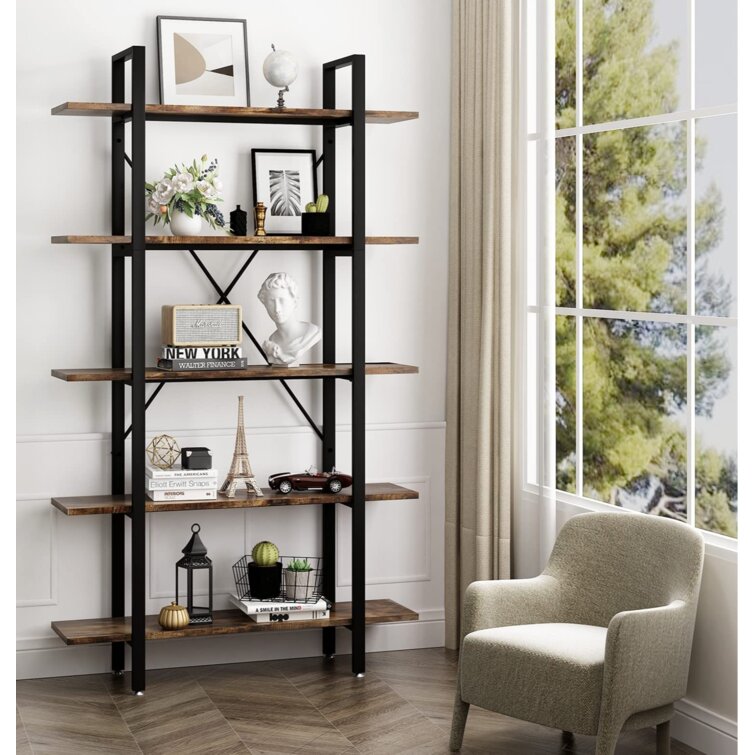 Wayfair deals leaning bookshelf